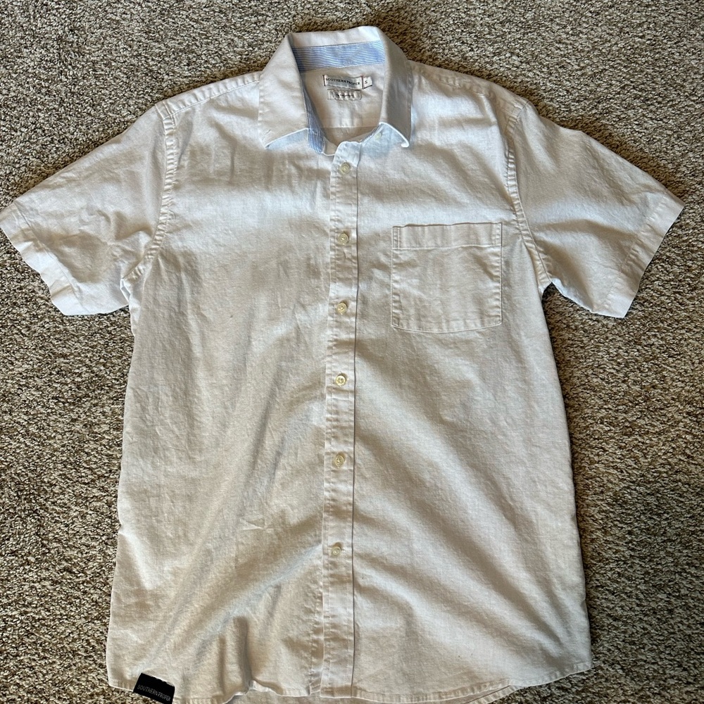 Southern Proper Button Down Polo Size Small